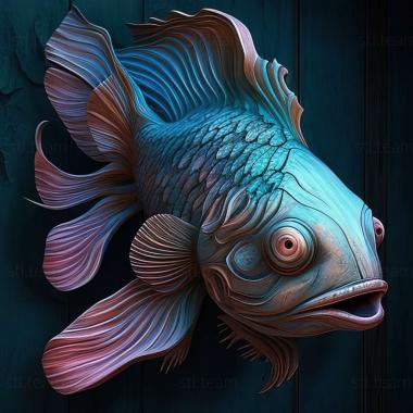 3D модель Небесная рыба (STL)
